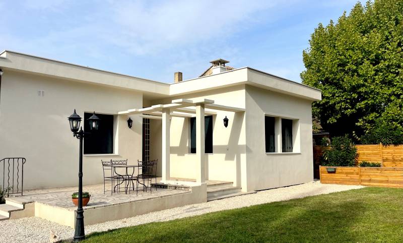 Après travaux d'isolation maison située à Avignon