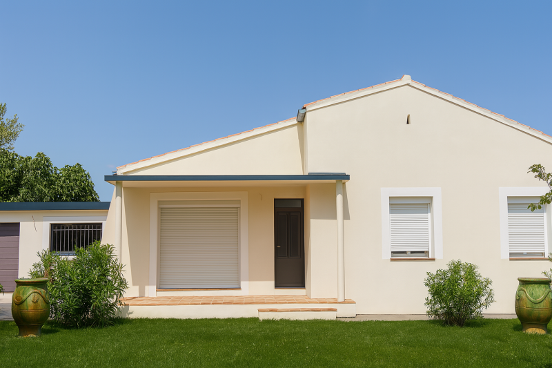 Isolation extérieure maison des années 50 dans le Vaucluse